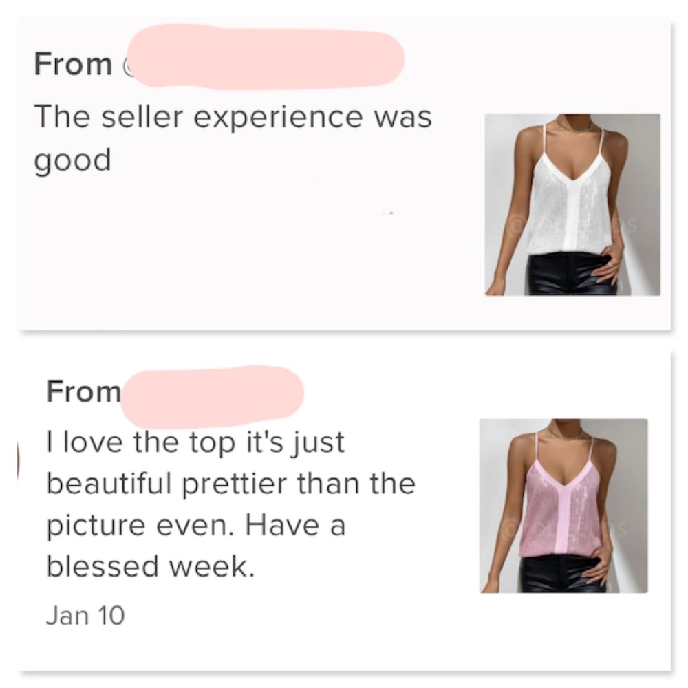 Sequin Detail Champagne Gold Cami Top - Picture 9 of 10